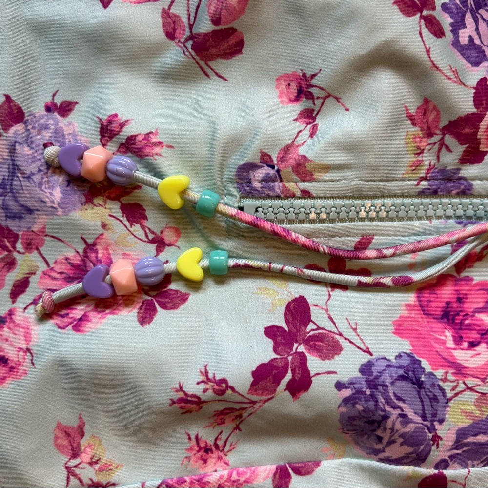 Love Shack Fancy Floral One-Piece Swimsuit - Picture 4 of 4